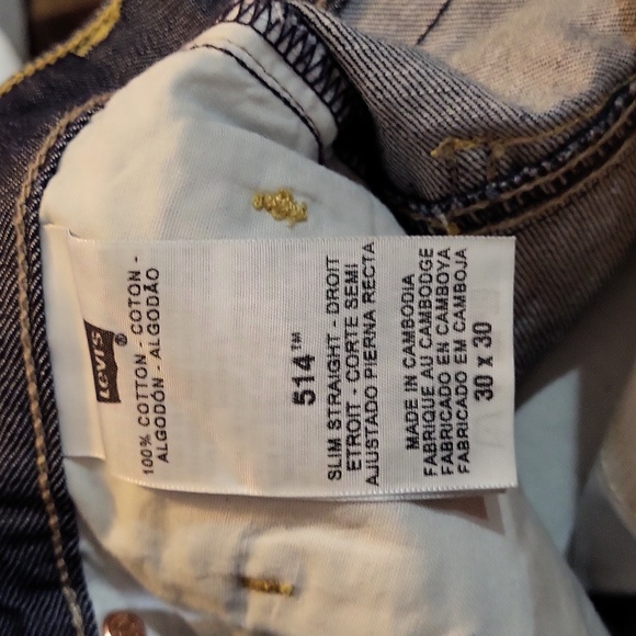 Mens Levi's 514 30x30 - Picture 5 of 5